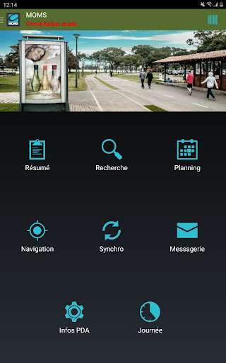 Android application MOMS screenshort