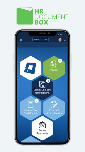 Android application HR Document Box screenshort