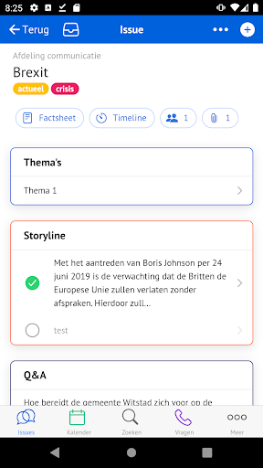 issueMonitor Screen 2