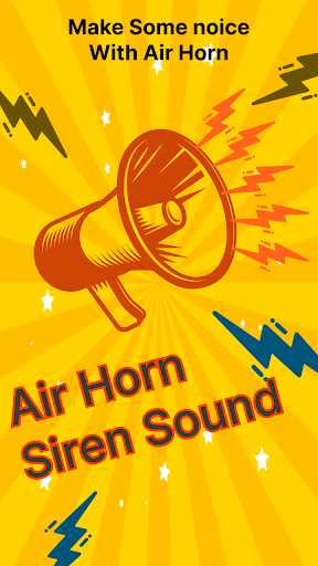 Android application Air Horn - Prank Siren Sounds screenshort