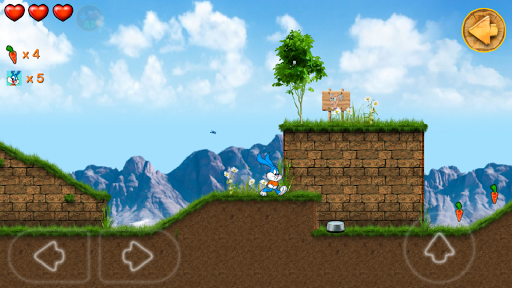 Télécharger Бродилка Приключения Кролика Бини APK MOD (Astuce) screenshots 1