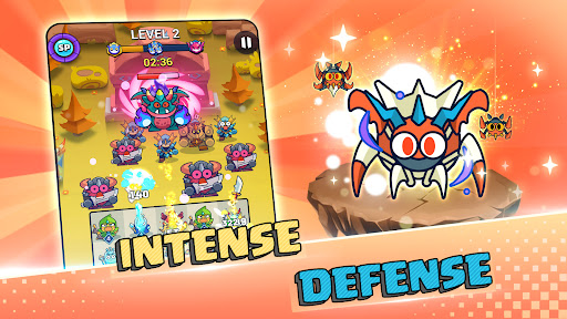 Android application Slime Go - Idle Tower Defense screenshort