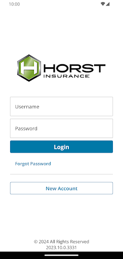 Android application Horst Insurance Mobile screenshort