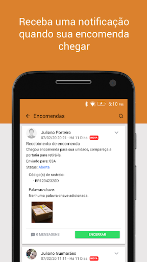 Android application CondoThor screenshort