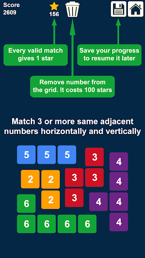 Rows and Columns Clear Numbers 2048