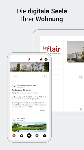 Android application Le Flair screenshort