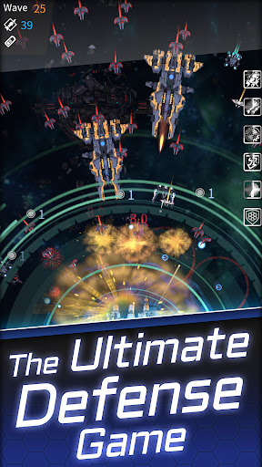 Android application Space Wars : Idle Defense screenshort