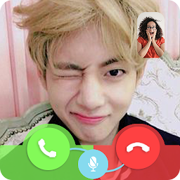 Taehyung Fake Chat &Video Call ikonjának képe