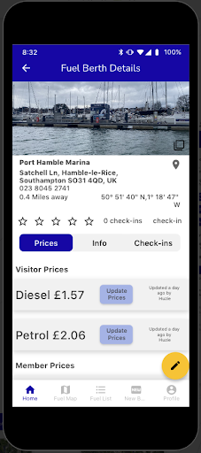 Fuel Berth Screen 2