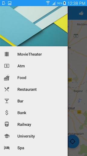 Places Nearby Screen 2