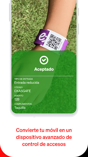 Enterticket Accesos Screen 3