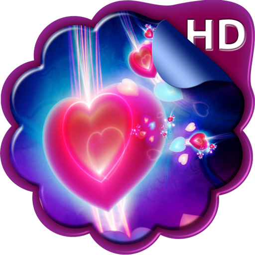 Hearts Live Wallpaper HD  Icon