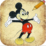 How to Draw Mickey Mouse Characters icon