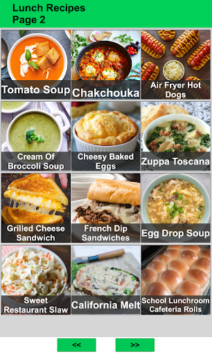 100 Lunch Recipes Idea Screen 2