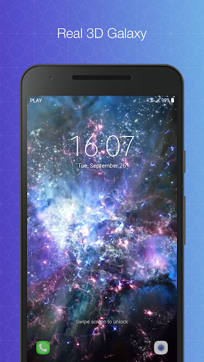 Galaxy Live Wallpaper Pro Screen 2