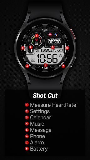 SamWatch Digital Rhea 2022 Screen 3
