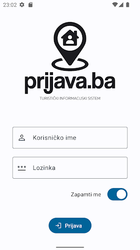 Android application Prijava.ba - official screenshort
