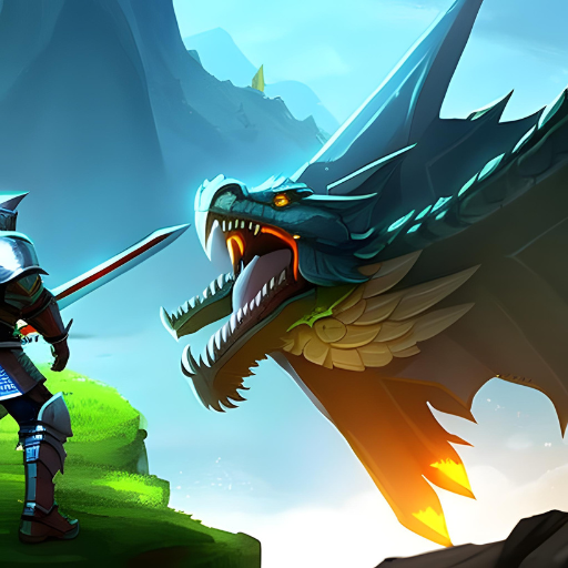 Race of Legend - Dragon Slayer logo