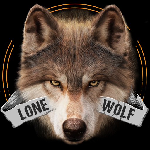 Lone Wolf Wallpaper and Custom Keyboard