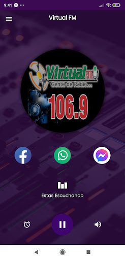 Radio Virtual FM 106.9 Screen 2