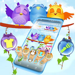 Icon image Animated Birds Launcher Theme