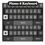 Cover Image of Baixar Keyboard for iPhone 8  APK
