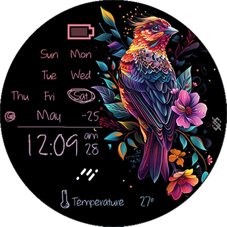 BFF60 - Neon Art Fantasy Bird screenshot 16