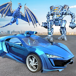Cover Image of डाउनलोड Flying Dragon Robot Transform- Robot Car Games 21 1.0 APK