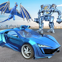 Flying Dragon Robot Transform- Robot Car Games 21