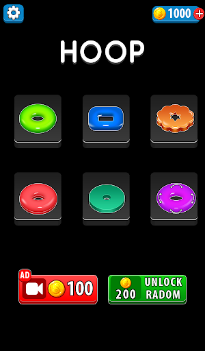 Hoop Stack - Color Sort Puzzle Screen 3