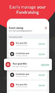 Fund-raising Record Keeper App