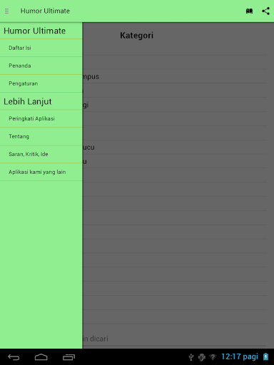 Humor Ultimate, Humor Komplit Screen 3