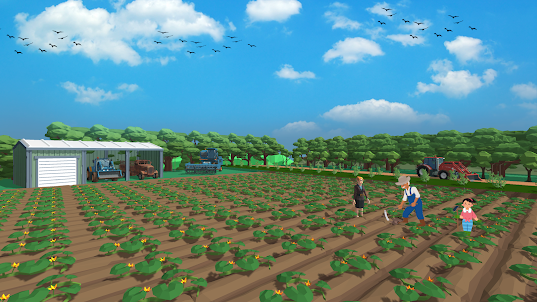 Tractor Time 3D Farming Games