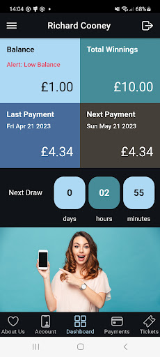 Android application LotteryLink screenshort