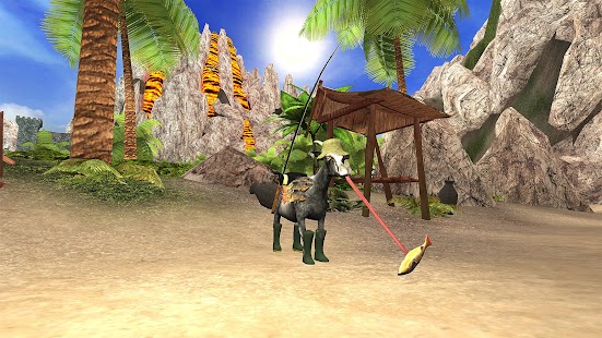 Zrzut ekranu symulatora MMO Goat Simulator