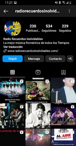 Radio Recuerdos Inolvidables Screen 2