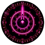 10 Pink Neon Clocks icon