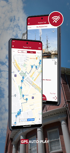 Screenshot of Freedom Trail Boston Guide