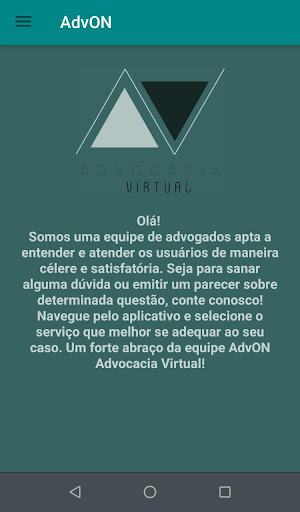 AdvON - Advocacia Virtual Screen 2