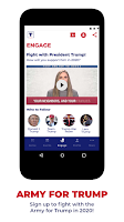Official Trump 2020 App screenshot