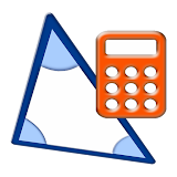 Triangle calculator icon