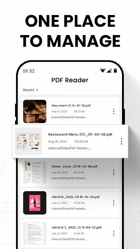 Android application PDF Reader - Document Reader screenshort