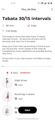 DeeBoss Fitness Screen 3