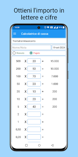 Anteprima dell'app