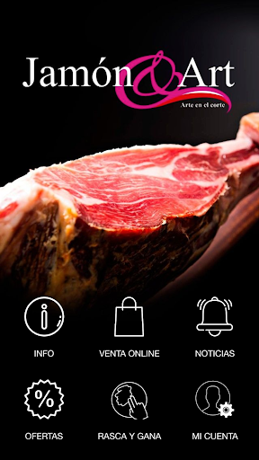 Android application Jamón&Art screenshort