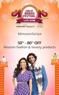 Amazon India Shop, Pay, miniTV Screenshot