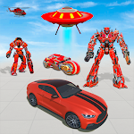 Cover Image of Download Space Robot Car Transform Game  APK