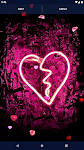 screenshot of Love Hearts Live HD Wallpaper