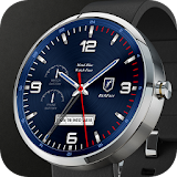 Blue Metal Watch Face icon