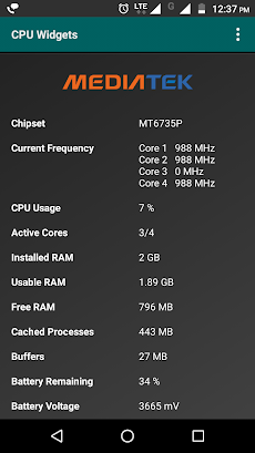Widgets - CPU | RAM | Batteryのおすすめ画像5